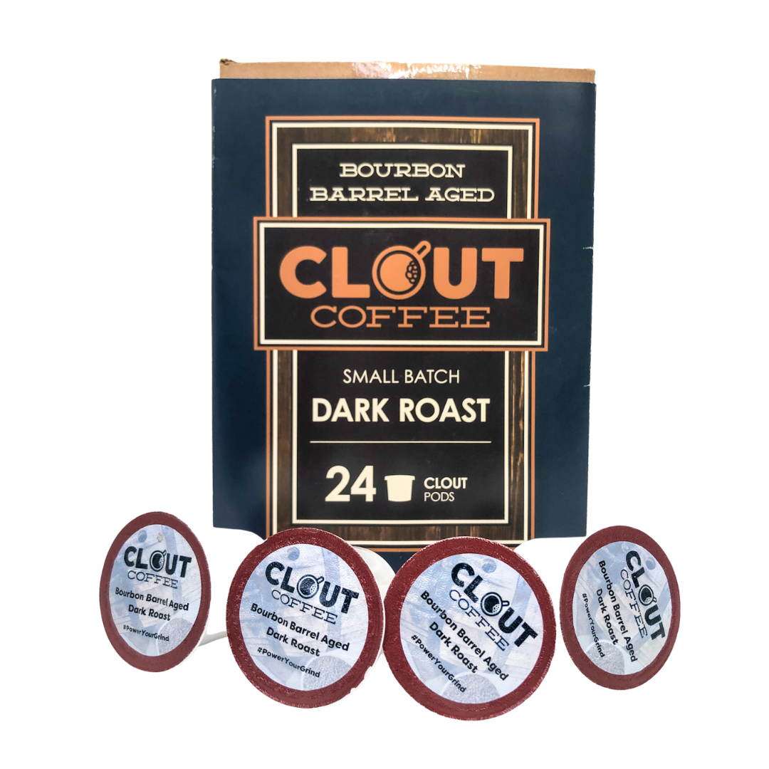 Bourbon Barrel Aged Single Serve Clout Pods | Clout Coffee